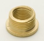 Brass Reducer / Adaptor 1/2" x M10 x 1.0m For Electrical Lamp / Bulb Holders